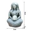 Moon Goddess Statue Greek Mythological Figure Resin Sculpture Home Decorations
