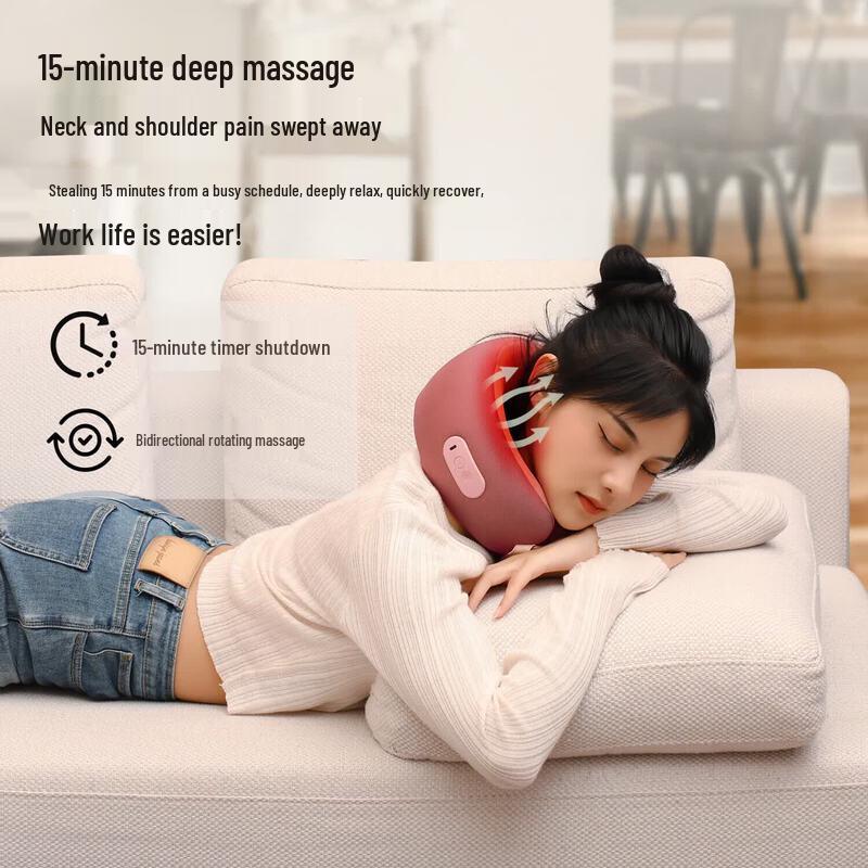 YunYao Q1 Heated Neck Massage Pillow CN plug (adapter included)
