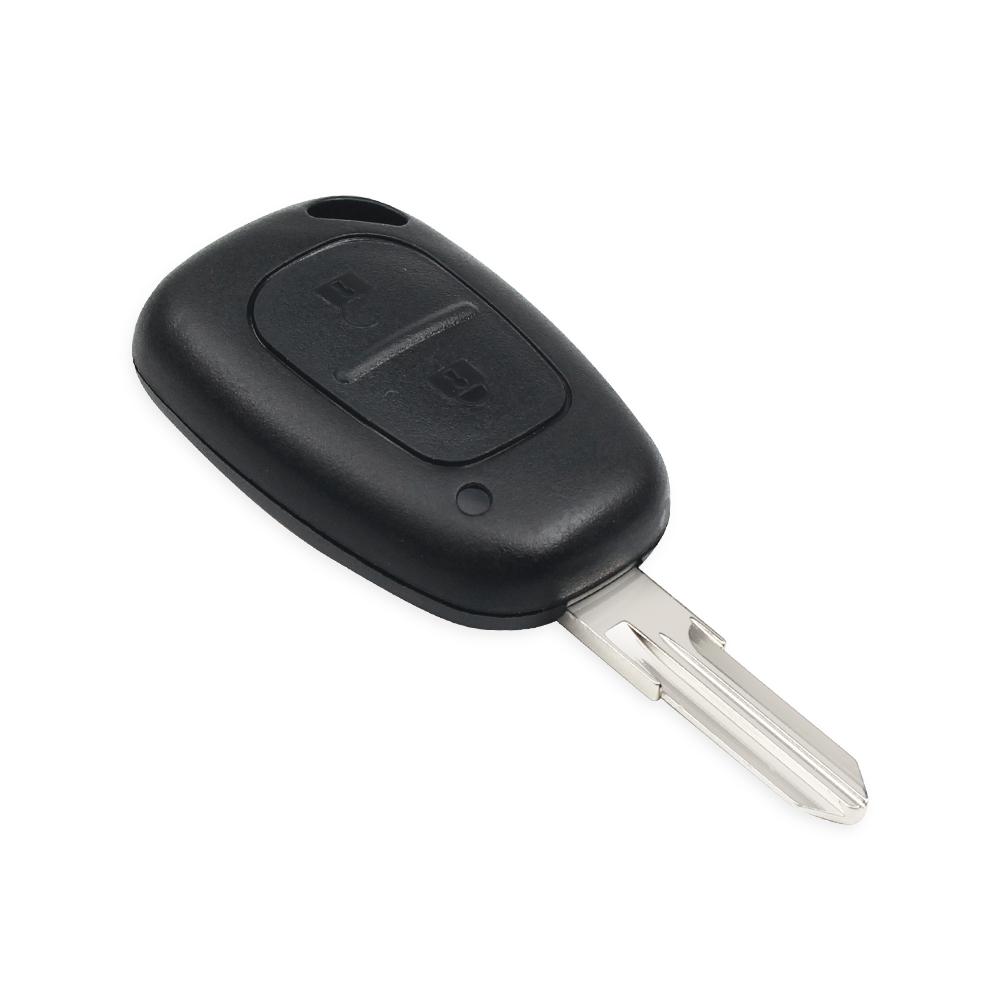 2 Button Car Key Shell Fob Case For Vauxhall Opel Vivaro For Renault Movano Trafic Renault Kangoo Uncut Ne73/Vac102 Blade
