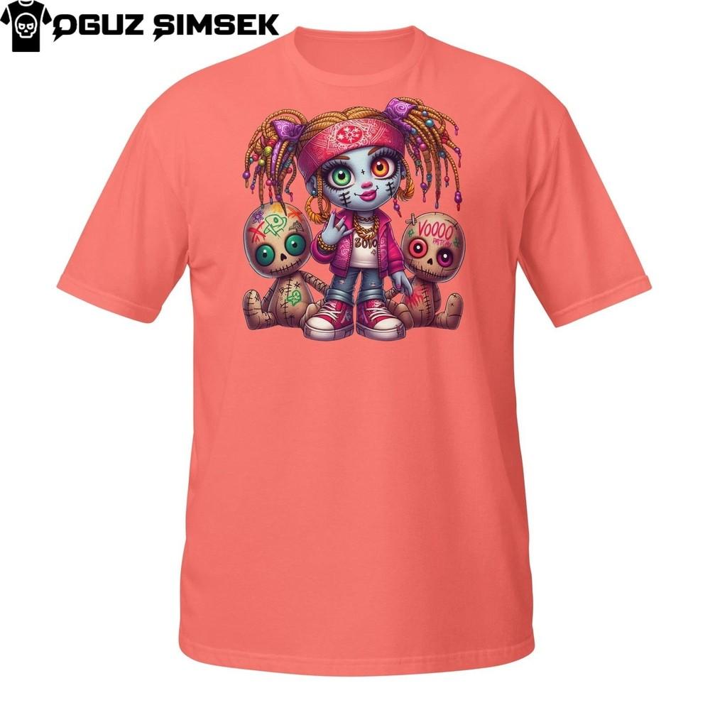 

Футболка Urban Street Voodoo Girl – Цветные дреды, мультяшная графика 3XL