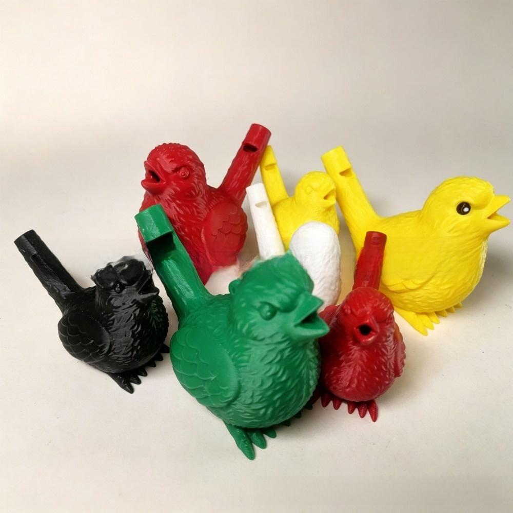 Bunte Wasservogel-Pfeife 3D-gedruckte Desktop-Ornamente Kreative Vogelstatue Heimdekoration