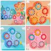 Ten-sided Rotation Spin Bead Puzzles Game 2 In 1 Fingertip Cube Toys   Decompression Toy