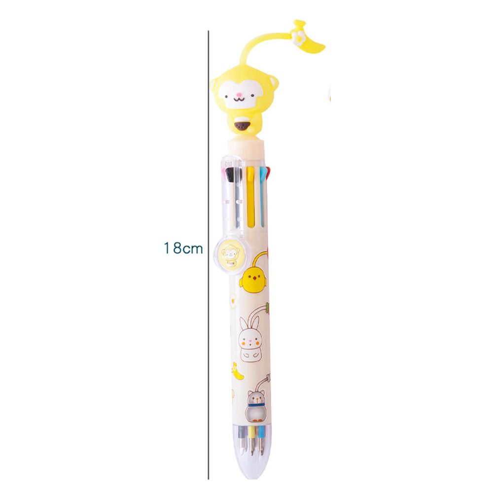Cartoon Animal Pendant Ballpoint Pen Creative Graffiti Pen  Student Gift Prizes