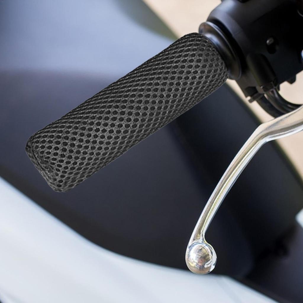Bike Grips | 3D Ice Silk Non-slip Motorcycle Handlebar Cover,Motorcycle Steering Wheel Cover,Ice Wire