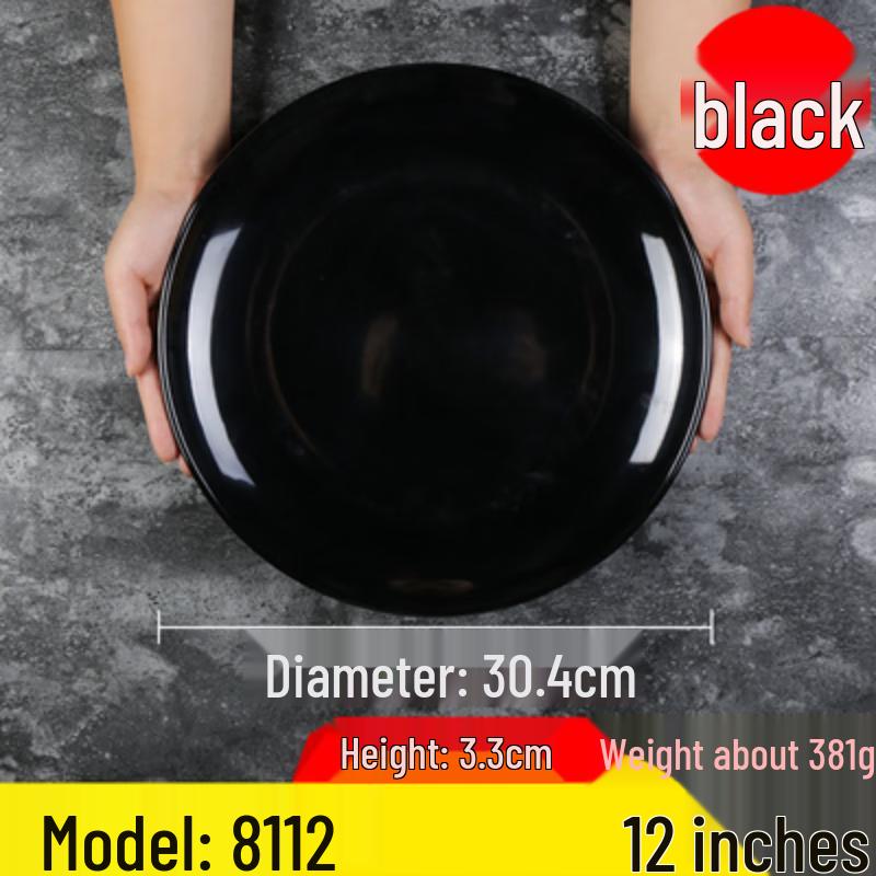 Commercial Melamine Round Serving Plate