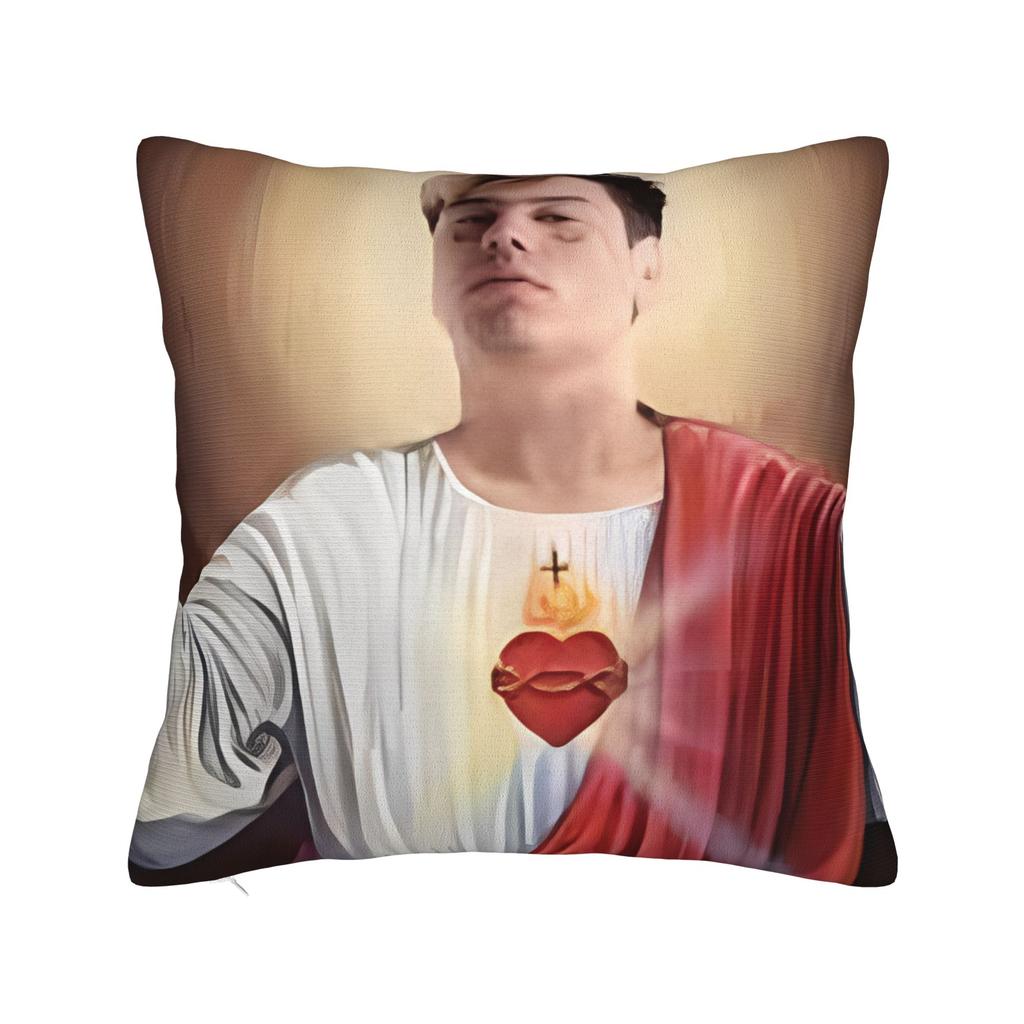 Duki lustiges Poster Jungfrau Kissenbezüge Merchandise Bedruckte Kissenhülle Kissenbezüge Sitzdekoration Quadratisch Mehrere Größen