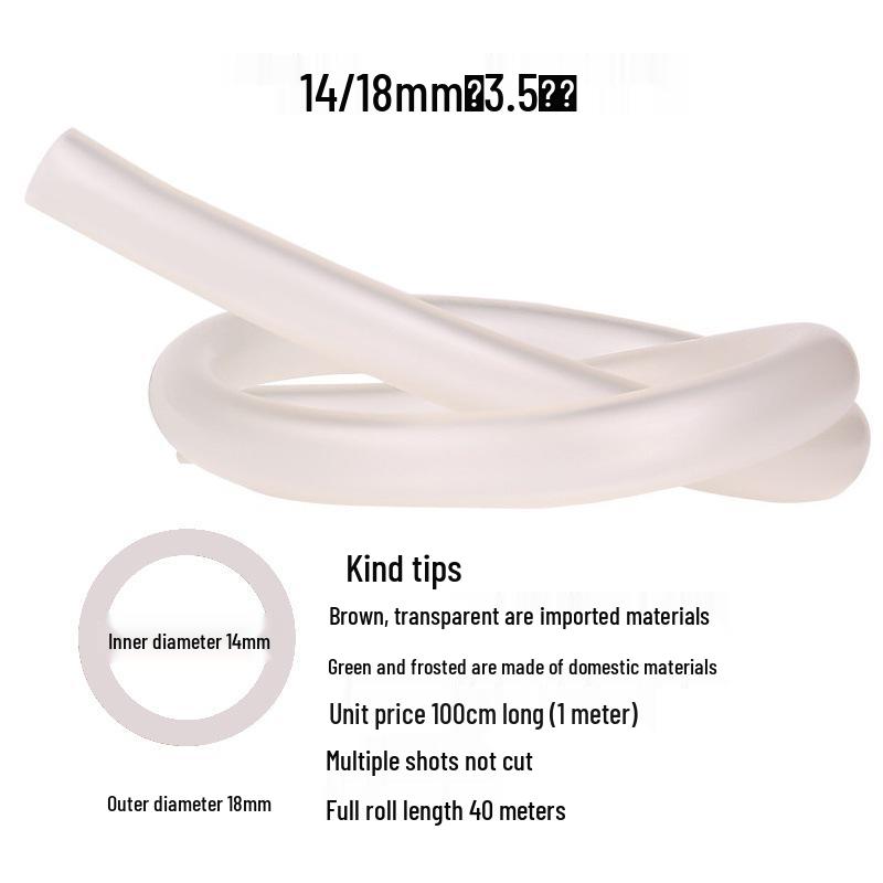 Aquarium Silicone Water Pump Hose with Filter - Inlet/Outlet for Water Change & Discharge