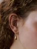 Mimesi [925 Silver] Rain Drop Earring (Gold Plated)