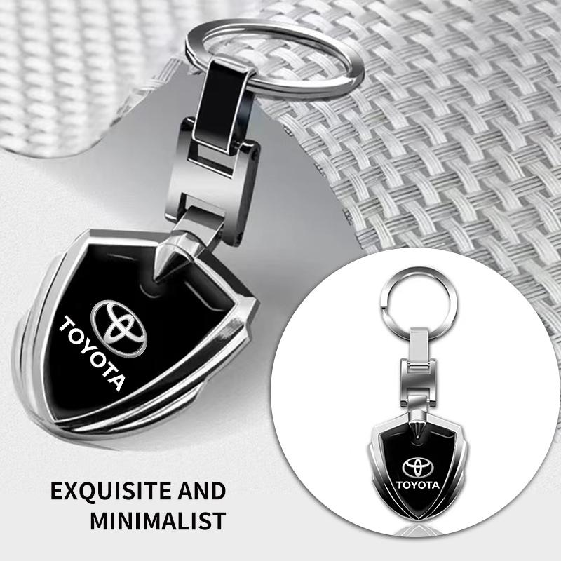 Car Keychain Clouds Pattern Shield Key Rings For Toyota Camry XV10 XV XV20 XV30 XV40 XV50 XV70 JG7