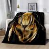 3D Honey Bee Insect Cartoon Soft Plush Blanket,Flannel Blanket Throw Blanket for Living Room Bedroom Bed Sofa Picnic Cover Kids
