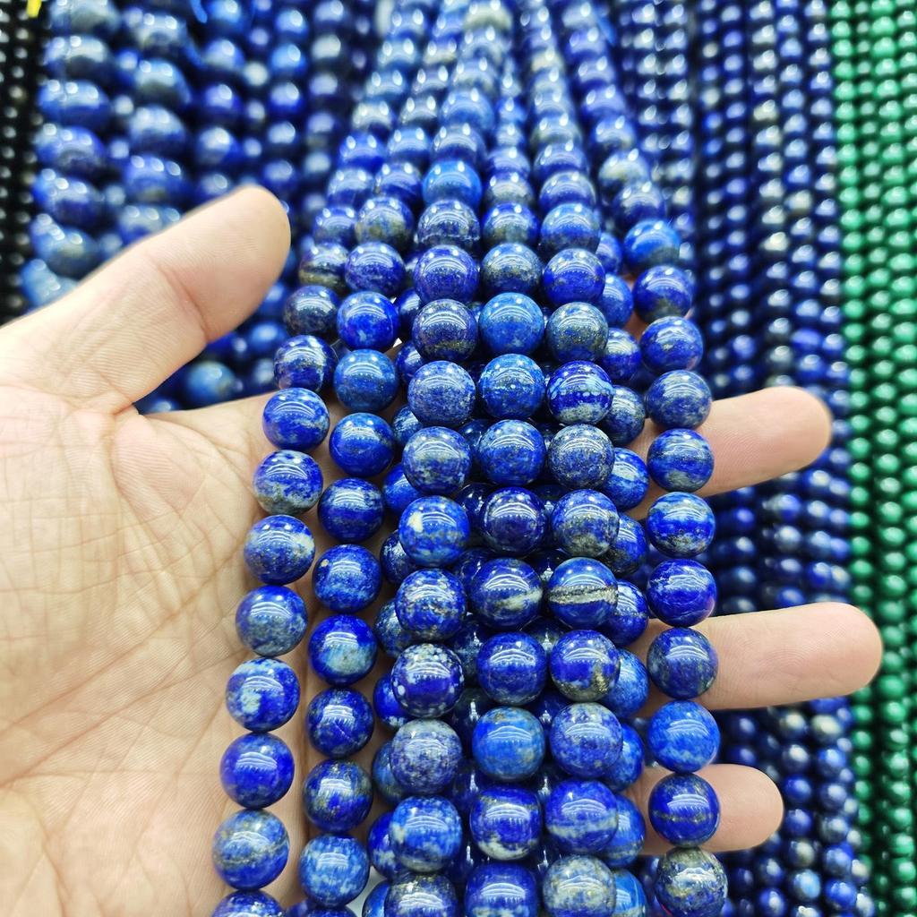 Blue Series Aquamarine & Blue Lace Agate Natural Stone Beads for DIY Jewelry