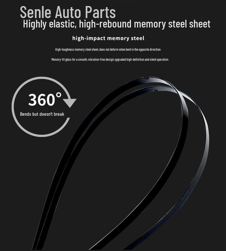 Frameless Multifunctional 6-Layer Wiper Blade for Toyota RAV4
