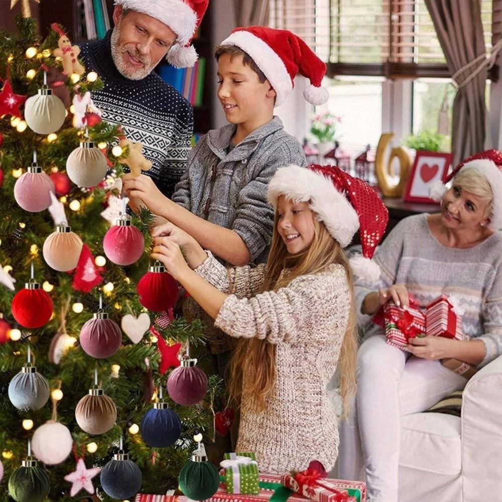 Reusable Christmas Ball Pendant Foam Xmas Tree Ornament New Xmas Tree Charm  Party Decoration