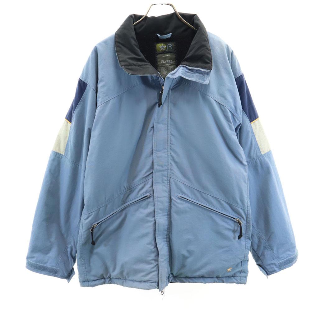 

BURTON snow board Jacket M Blue Skiing Men s Used