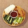 Multi-compartments Wooden Fruit Basket Thickened Snacks Breakfast Holder Round Dessert Snack Tray