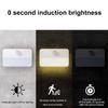 Human Body Induction Lamp Motion Sensor Wall Light Intelligent Motion Sensor Cabinet Light Bedside Night Light Stair Light AAA Battery Powered