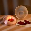 Egg Shaped Candle Holder Silicone Mold DIY Gypsum Scented Candle Holder Cup Decoration Silicone Molds For Resin Making Gift Mold