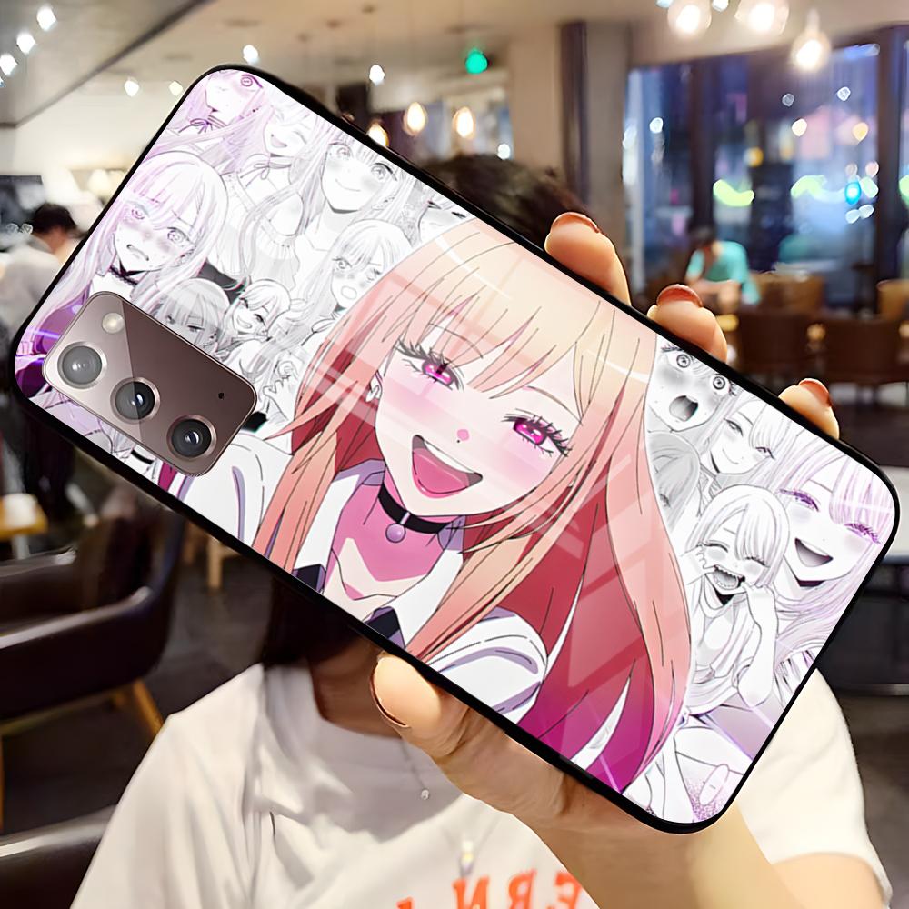 My Dress-Up Darling Phone Case For Samsung S25 Edge Ultra S23 S22 S21 S20 Ultra Plus S24 Fe A54 A53 A25 A16 A14 Glass Cover