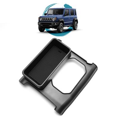 Ruiya 2025 Suzuki Jimny Nomad Custom Gear Lever Side Storage Center Console Storage ABS Interior Custom Fit for Jimny (5-Door JC74) Box, Box,