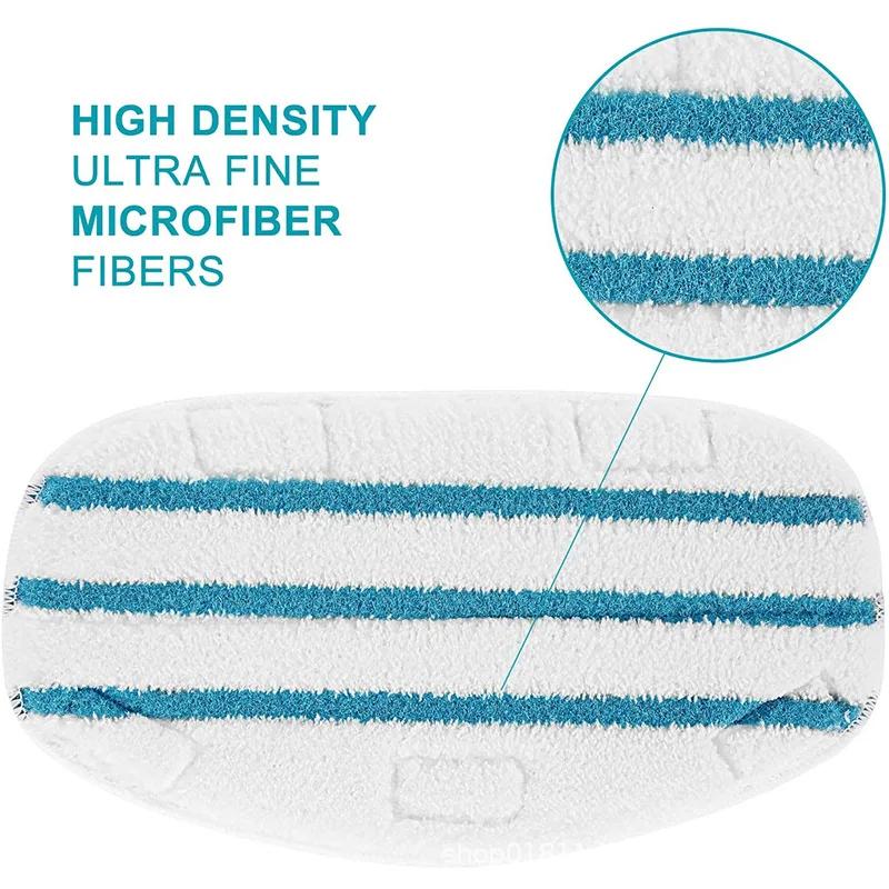 2PCS Microfiber Steam Mop Pads for PurSteam ThermaPro 10-in-1 Steam Mop Washable Reusable Replacement Pads