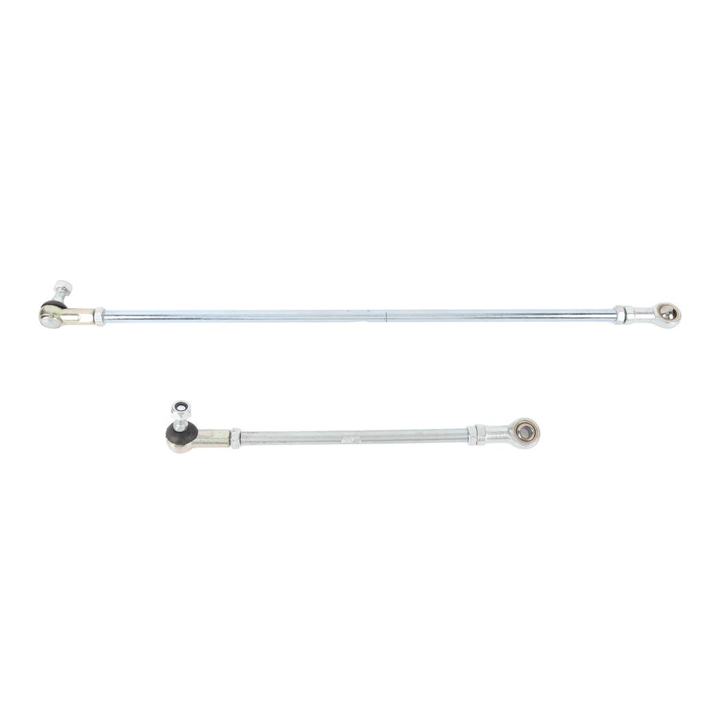 Sada dlouhých a krátkých táhel pro motokáru Ocelová slitina Odolná proti nárazům Zvýšená citlivost řízení Náhrada za