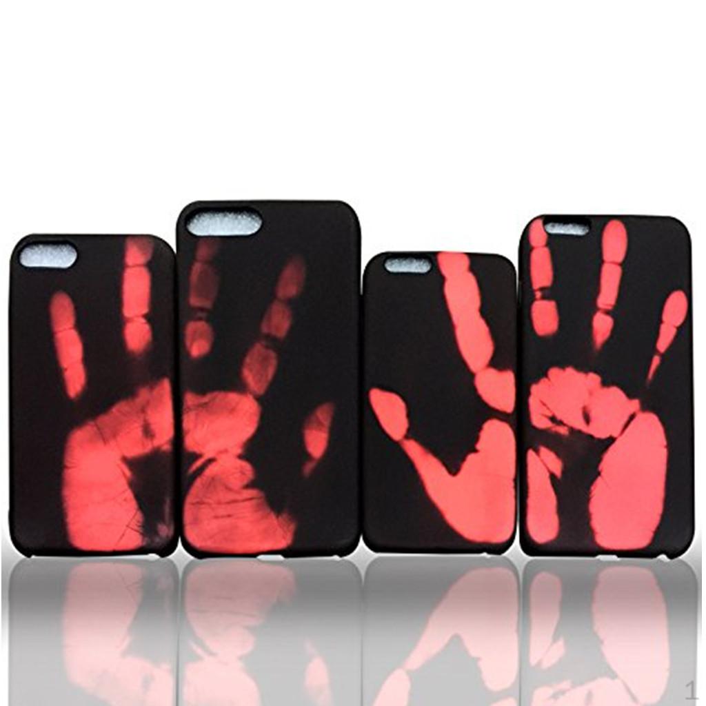 

Discoloration Thermal Heat Induction Case For 7 For iPhone 6_Black to Red