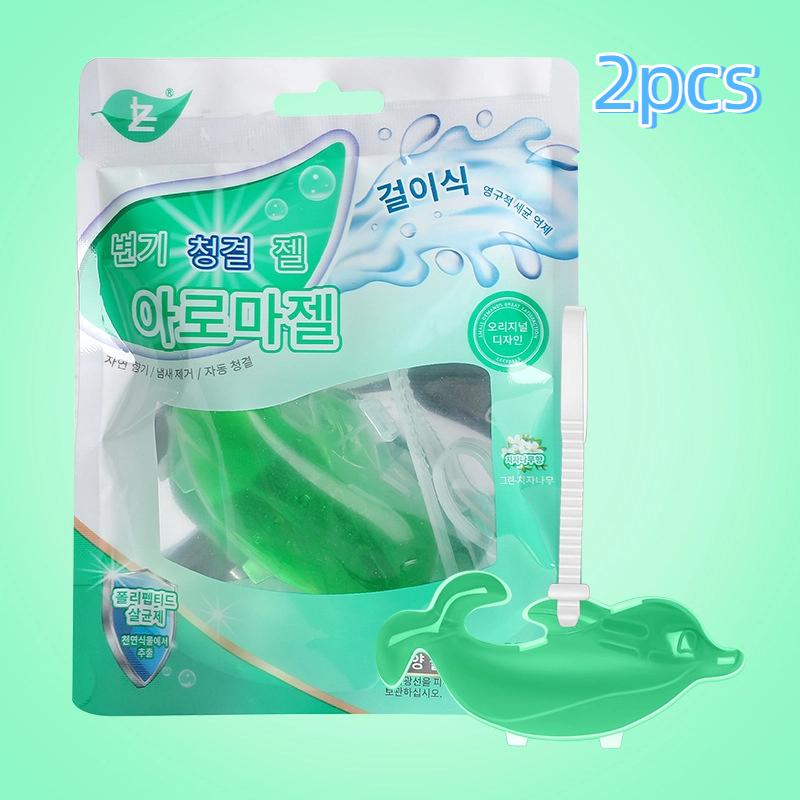 Toilet Hanging Dolphin Gel Fragrant Fresh Air Lasting Fragrance Deodorization Odor Removal Toilet Cleaning Gel Toilet Cleaning