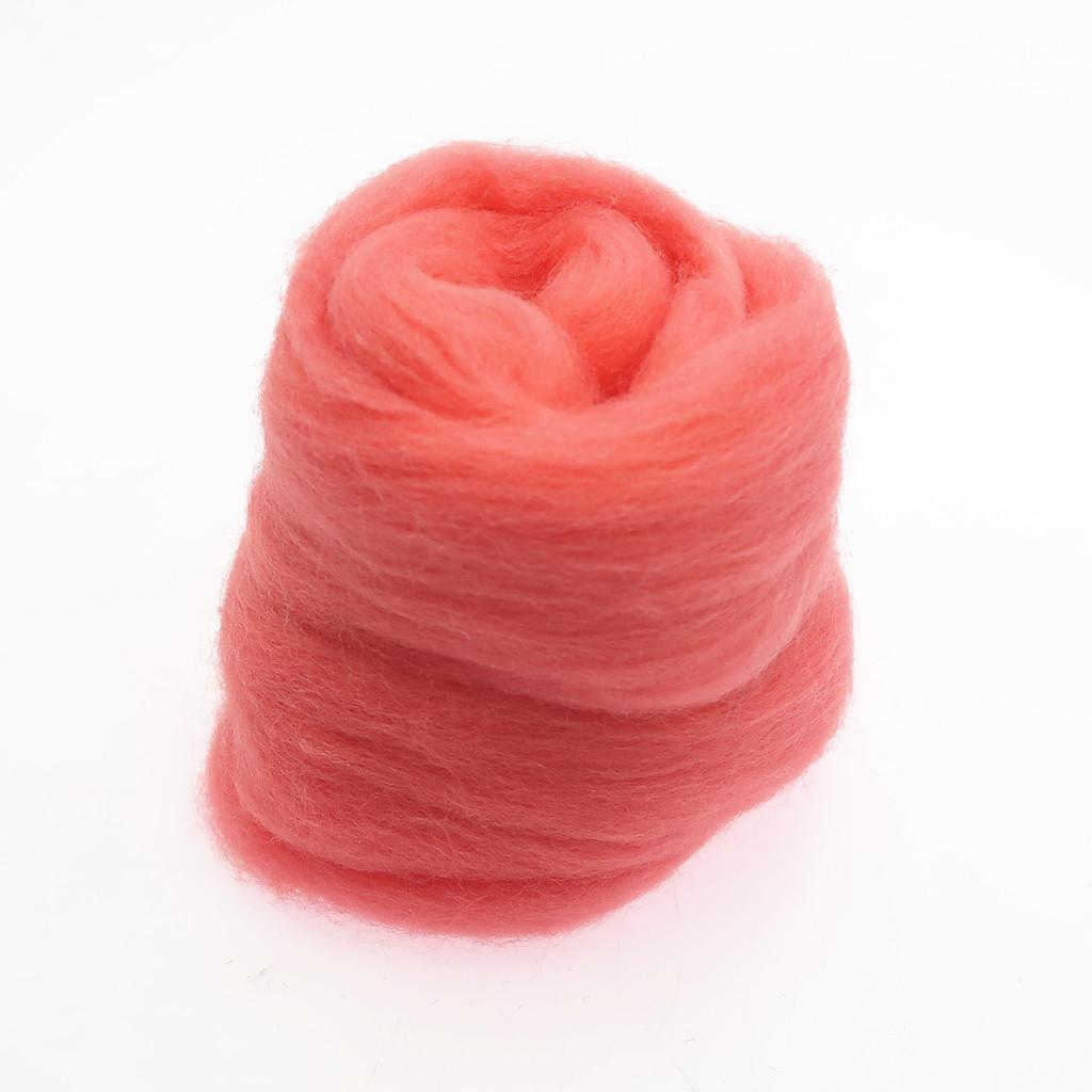 3Pcs Handmade Wool Felt Roving Fiber Weaving Materials 10g