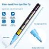 Guang Na 157 Double-Line Metallic Glitter Marker Set - 24 Colors