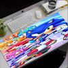 Sonic Theme Mouse Pad, Non Slip Rubber Base, Multifunctional Office & Home Decor, Perfect for Workspace Personalization.