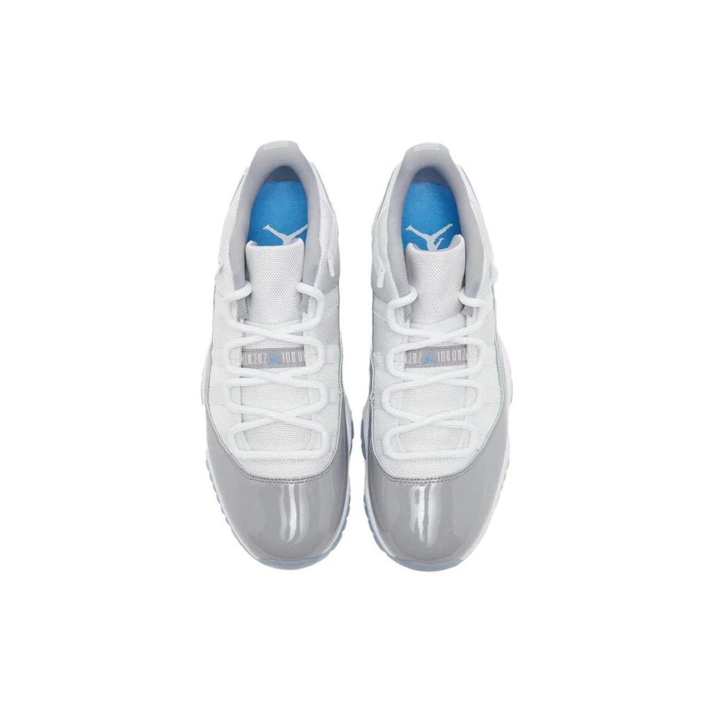 Air Jordan 11 Retro Low Cement Grey Unisex Sneakers White University-Blue AV2187-140
