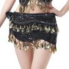 Sequins Women Belt Skirt Tassel Belly Dance Belt Fashion Belly Dance Hip Scarf  Show Costumes