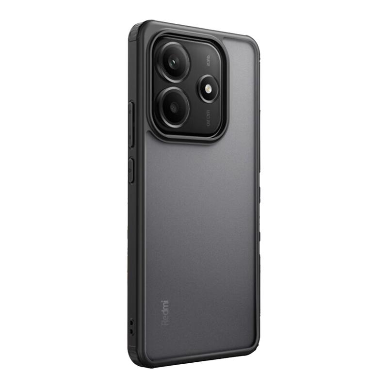 Матовый черный защитный чехол для телефона CangHua Redmi Note 14