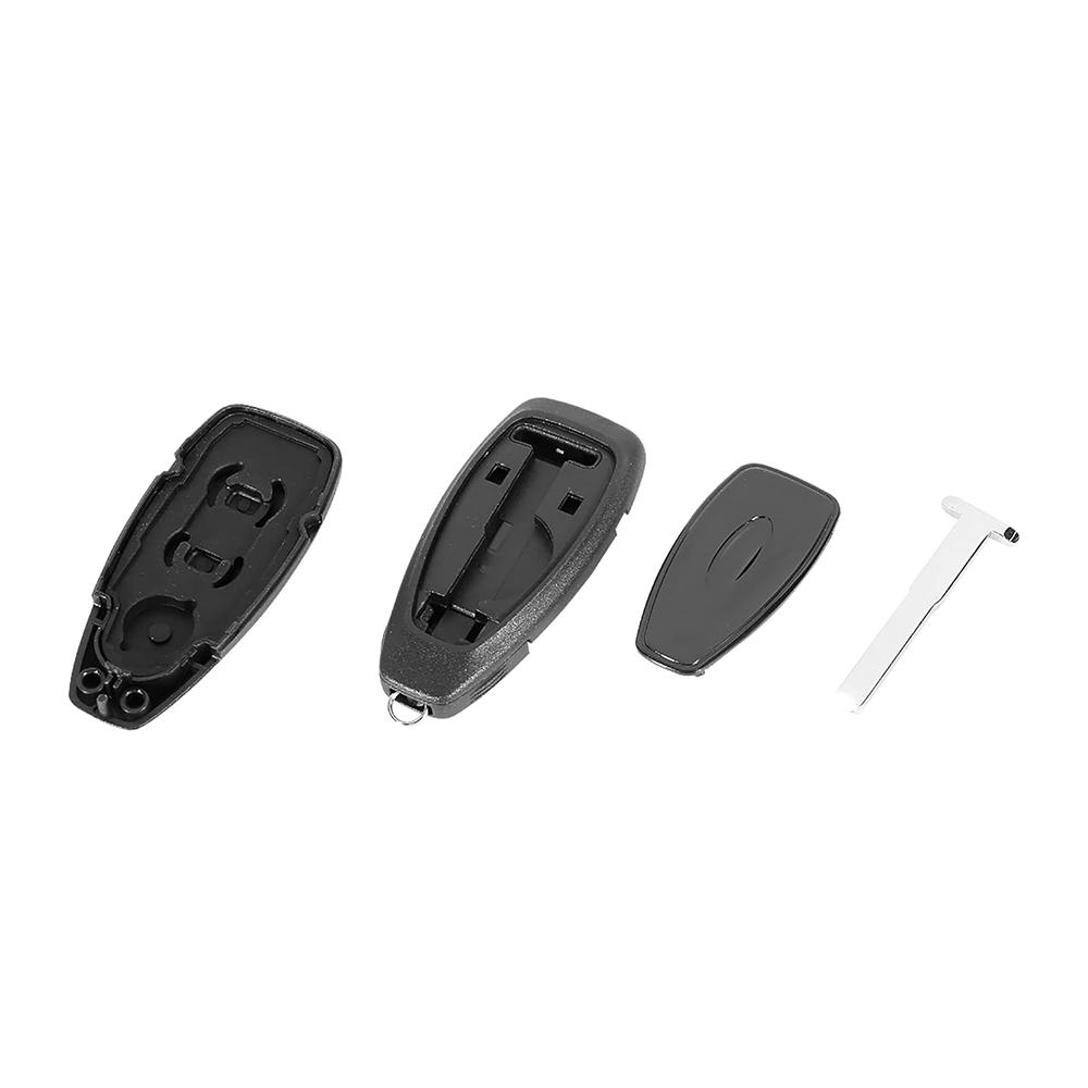3Buttons Key Fob Remote Control Case Shell Replacement for Ford Focus 2011-2014 Kuga 2008-2014 Fiesta 2008-2013 Mondeo 2007-2014