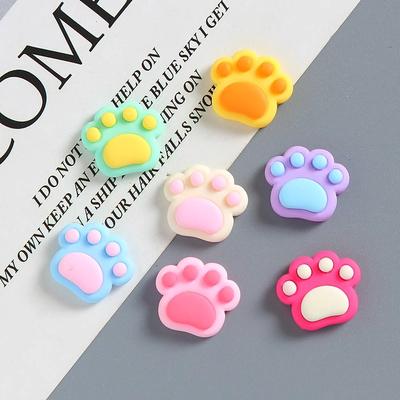 7Pcs Multicolored Cat Claw Refrigerator Home Decor Po Message Magnet Decoration