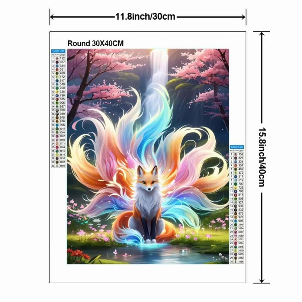 Fantasy Tier Fuchs Diamantmalerei Stickerei 5D DIY Neuankömmling Strassstein Bild Mosaik Kreuzstichsets Handgemacht Kindergeschenk