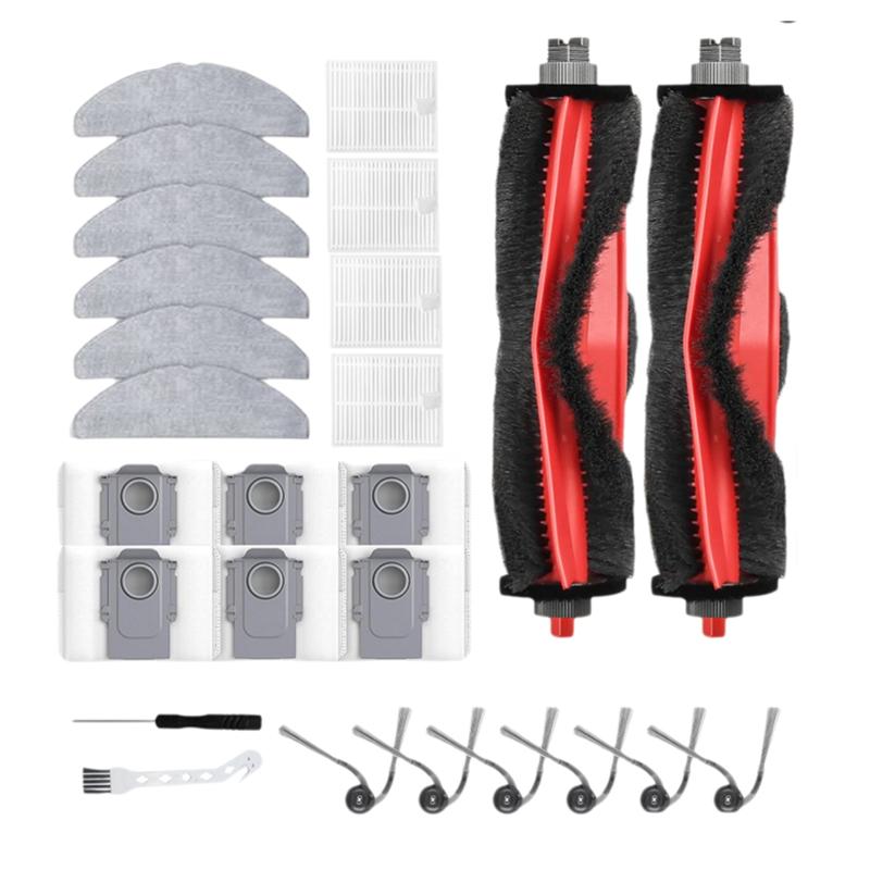 LITE-For Roborock Q7 M5 / Q7 M5+ / Q7 L5 / Q7 L5+ Vacuum Cleaner Replacement Main Side Brush Hepa Filter Mop Dust Bag Accessorie