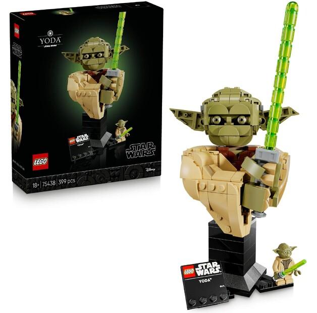Конструктор LEGO Star Wars 75438 Бюст Yoda