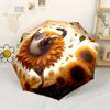 Royal Cat Skull Automatic Folding Umbrella Compact Lightweight For Outdoor Adventurest18