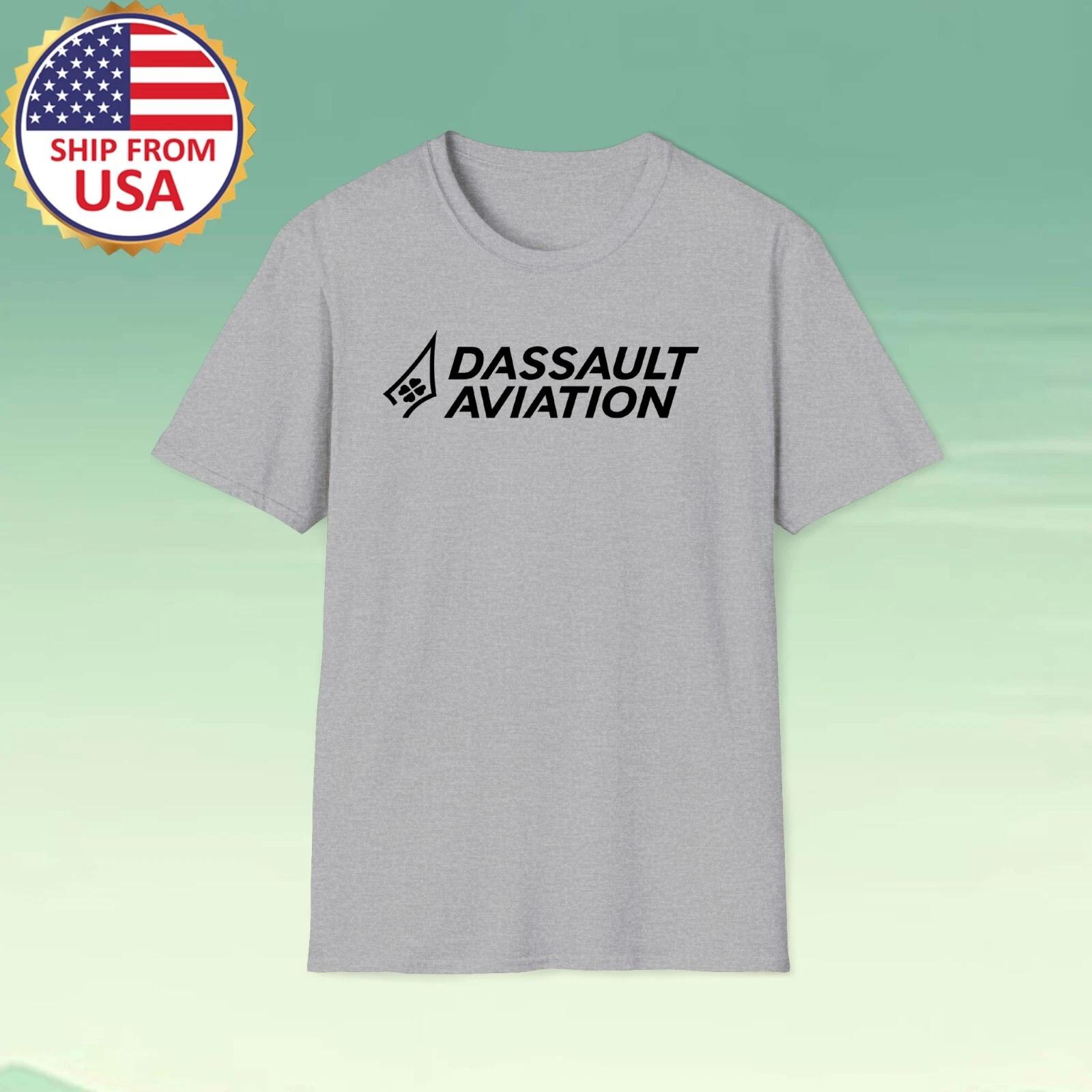 Dassault Aviation Aircraft Aerospace Men s Grey Size S-5XL 3XL