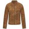 Elle Damen Moto Wildlederjacke