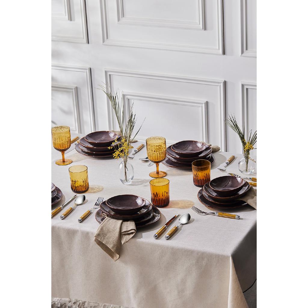 Tully Reactive 24 Piece Dinner Set For 6 Persons