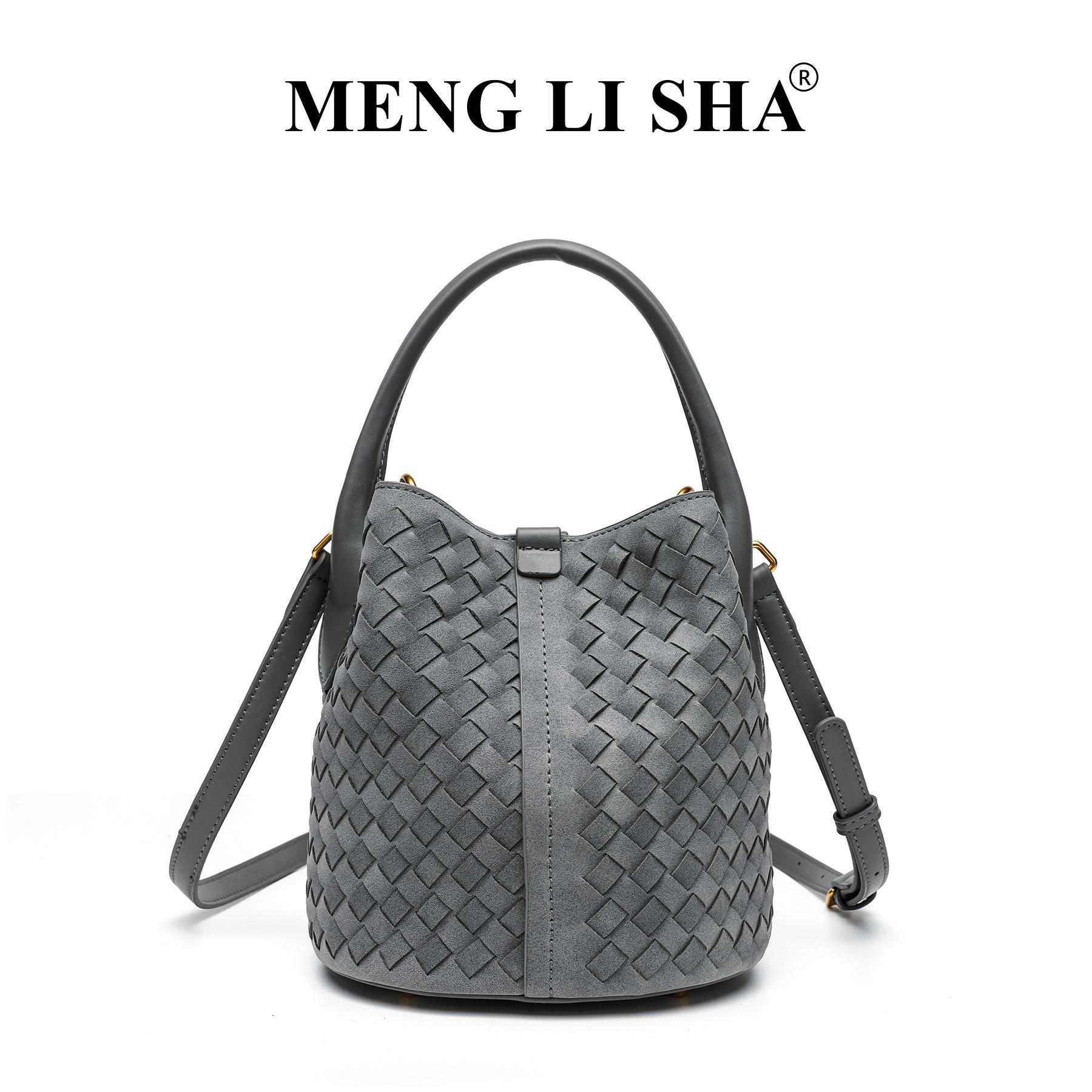 

Fashion Bag New Women s Bag Crossbody Bag Bucket Bag Niche Woven Bag Large Capacity Hand-held Shoulder Bag