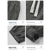 Heren IJszijde Sneldrogend Lichtgewicht Losse Pasvorm 3/4 Lengte Casual Broek