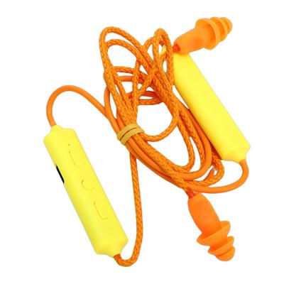 Écouteurs avec Bouchons d'Oreille 29dB Réduction du Bruit Étanche IPX5 Tour de Cou Rechargeable pour Chantier Atelier