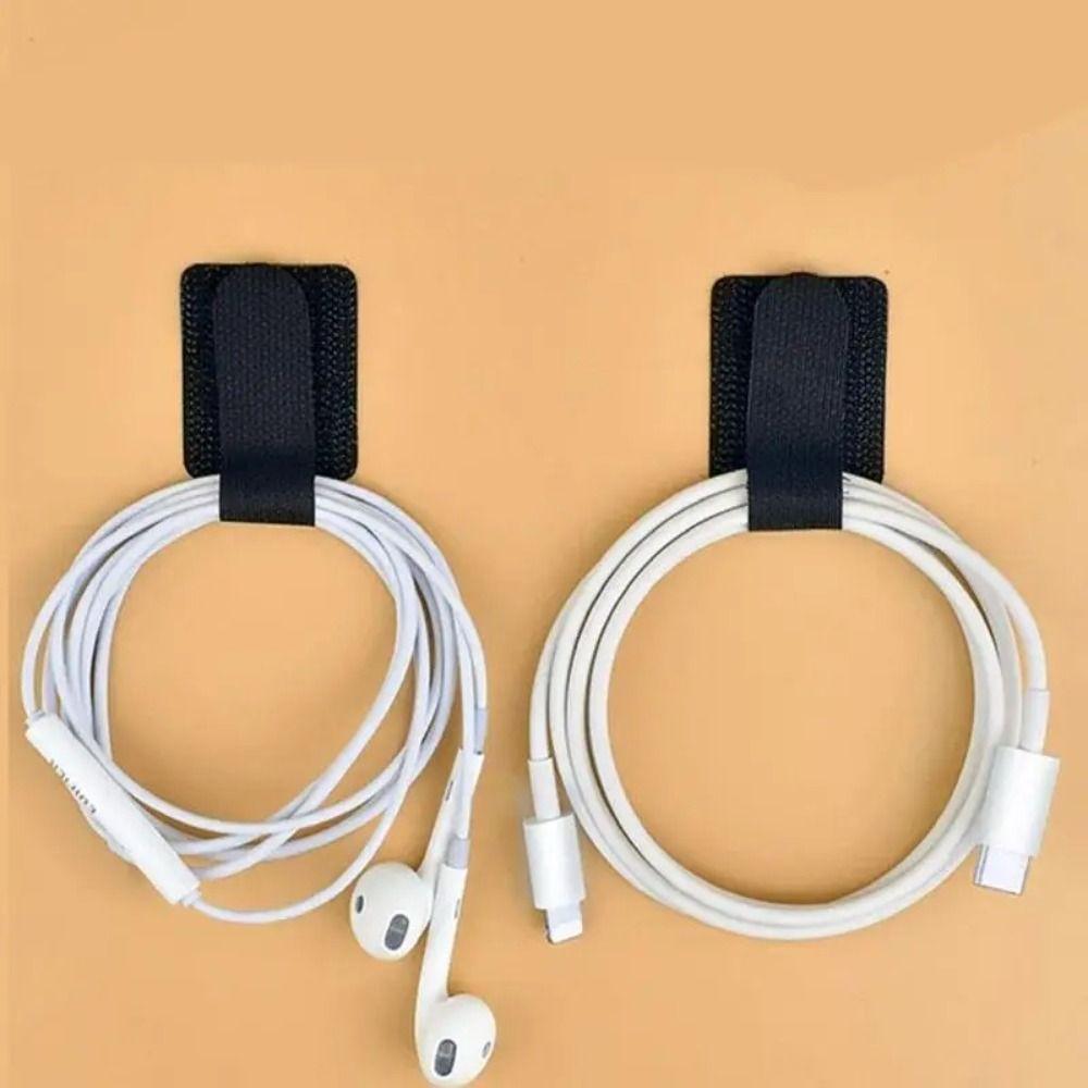 Self Adhesive Cable Ties Adjustable Rope Holder Durable Straps Manager