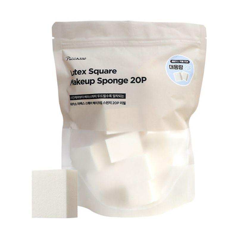 [Picasso] Latex Square Sponge 20P Refill