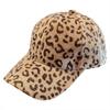 Imitation Mink Leopard Print Cap Children's Autumn and Winter Thickened Fashion Versatile Warm Trend Baseball Cap