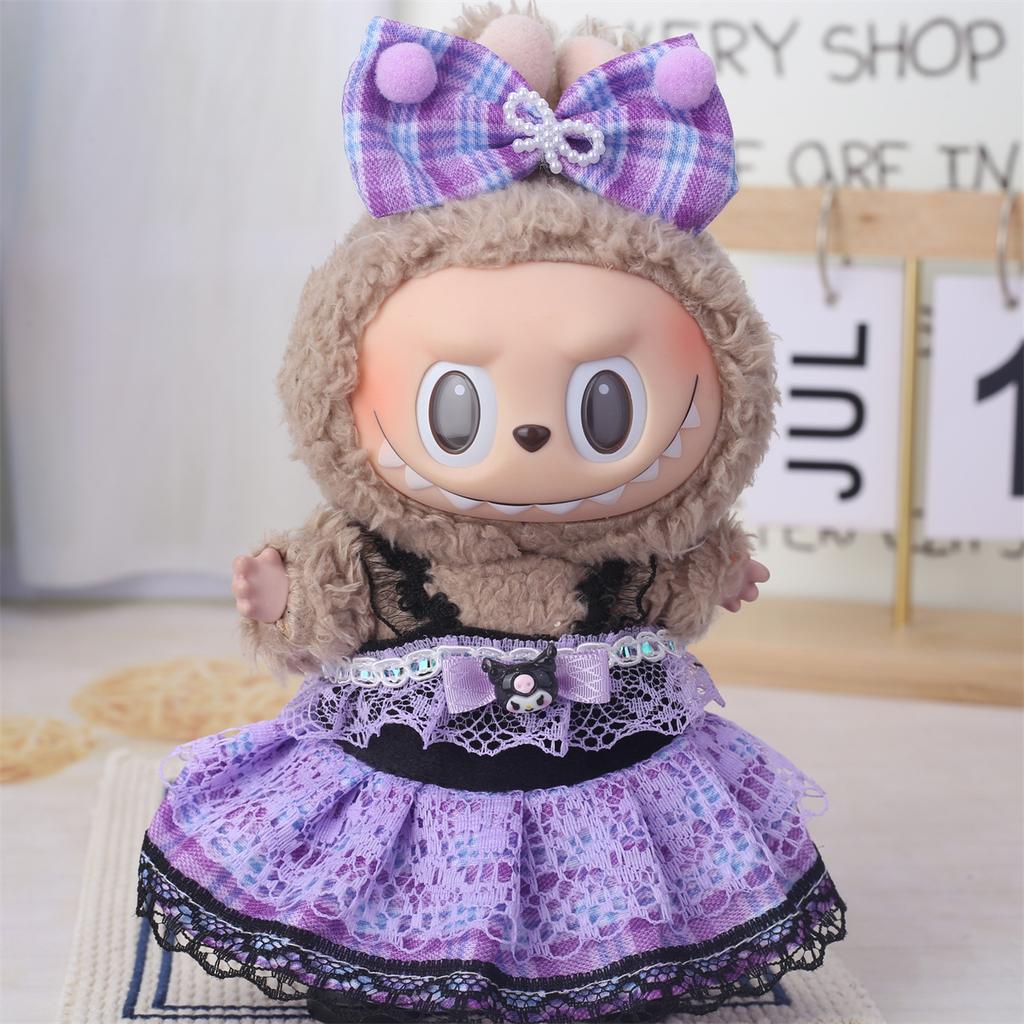Labubu Baby Clothing Is Compatible with First, Second, and Third Generation 17cm Labubu Dolls