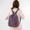 Solid Color Large Capacity Backpack Women's Travel Backpack